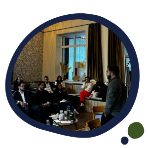 Echange durant le kafé des filleuls avec François Allet